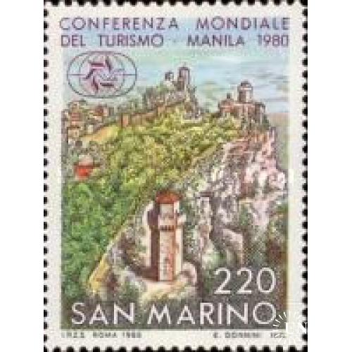 Сан Марино 1980 туризм горы архитектура замок ** о