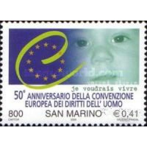 Сан Марино 2000 50 лет Всеобщая декларация прав человека ** о