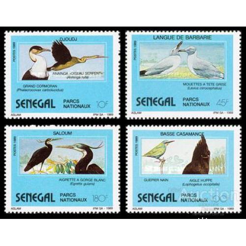 Сенегал 1989 птицы фауна ** о