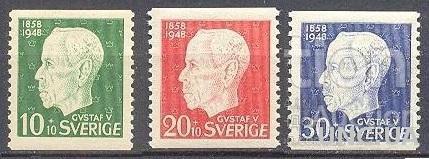 Швеция 1948 стандарт король люди 3м * о