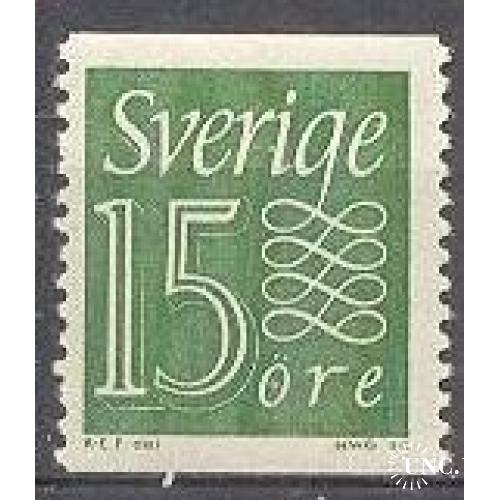 Швеция 1962 стандарт 15 оре ** о