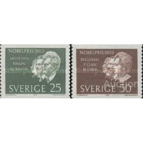 Швеция 1963 Нобелевская премия литература физика химия медицина люди ** м