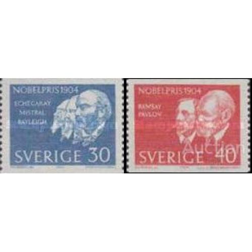 Швеция 1964 Нобелевская премия литература физика химия медицина люди ** м