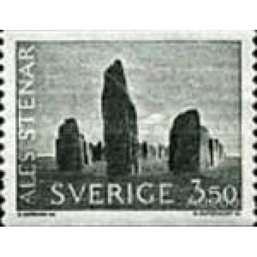 Швеция 1966 надгробия викингов история археология ** о