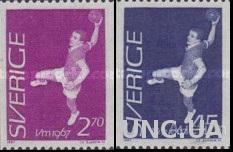 Швеция 1967 спорт гандбол серия ** о