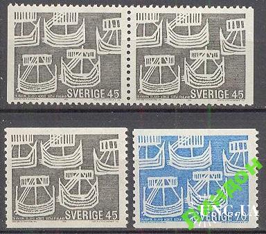Швеция 1969 флот корабли викинги археология **