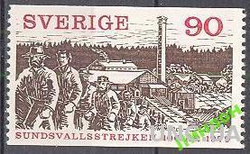 Швеция 1970 шахтеры пром-ть **