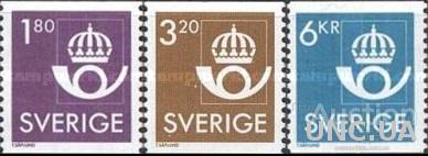 Швеция 1987 стандарт 3м ** о