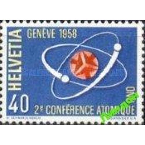 Швейцария 1958 конгресс атом энергия ** о