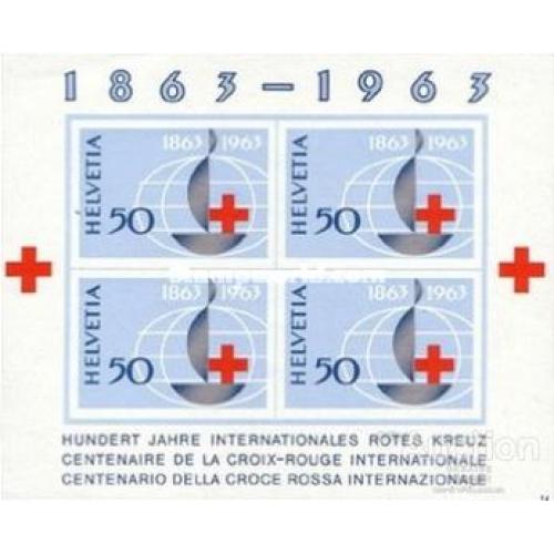 Швейцария 1963 Красный Крест медицина блок ** о