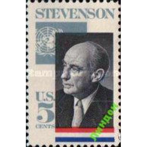США 1965 Стивенсон ООН люди политик **