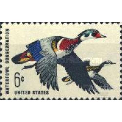 США 1968 Охрана природы фауна птицы утки ** крм