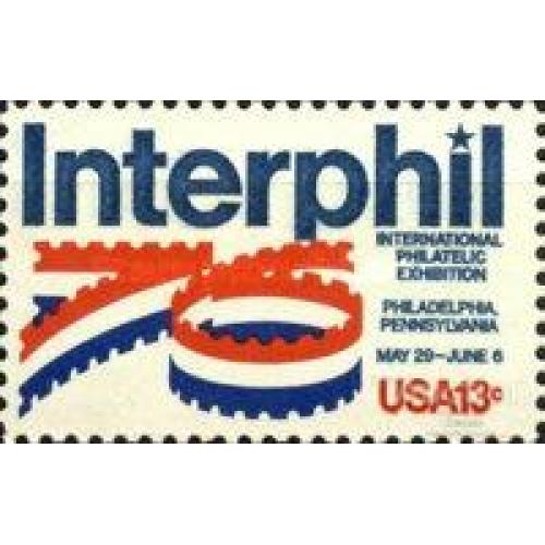 США 1976 филвыставка "Interphil" ** о