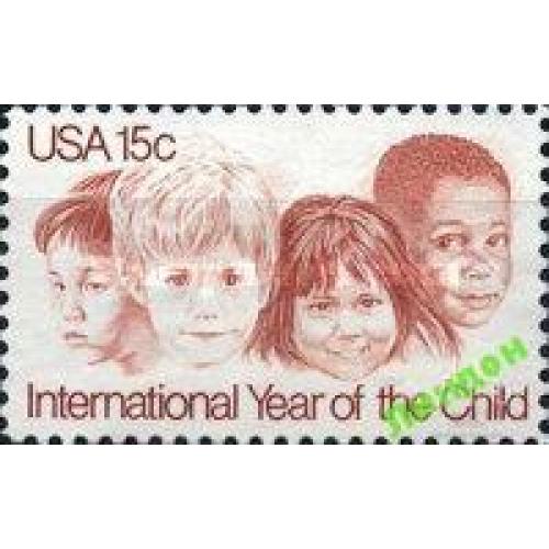 США 1979 Год ребенка ООН дети живопись ** о