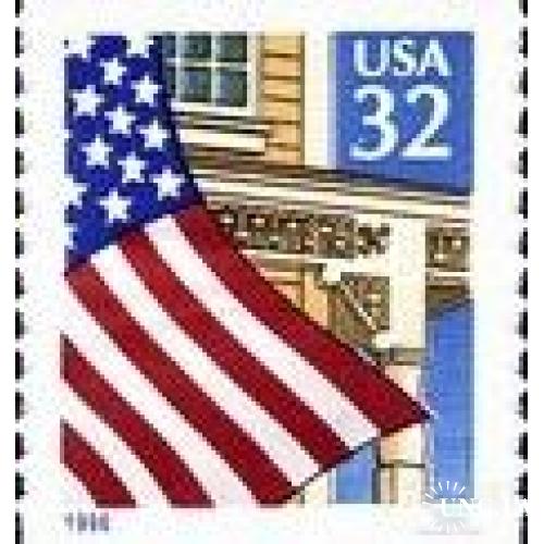 США 1996 флаг город стандарт архитектура ** о