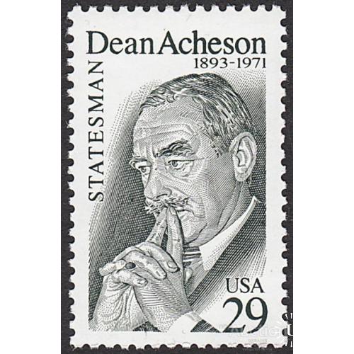 США Dean Acheson политик сенатор люди ** м