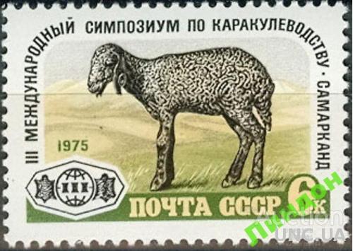СССР 1975 Каракулеводство фауна ** есть кварт