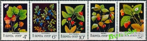 СССР 1982 флора ягоды ** ом