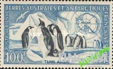 ТААФ 1956 пингвины птицы фауна Антарктика * о