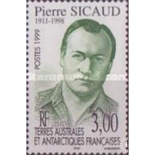 ТААФ 1999 Pierre Sicaud путешественник исследователь Антарктика люди ** о