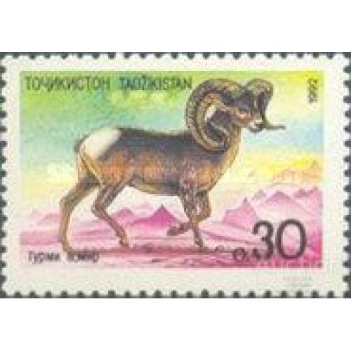 Таджикистан 1992 фауна ** о