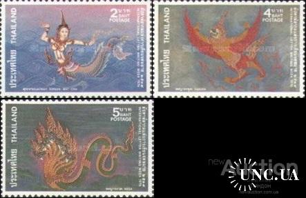 Таиланд 1976 Неделя письма сказки легенды фольклор мифы боги религия дракон ** о