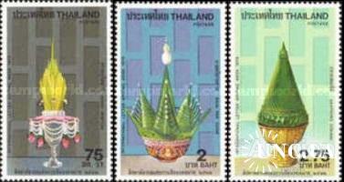 Таиланд 1979 Неделя письма бонсай традиционные нац. букеты этнос цветы флора ** и * о