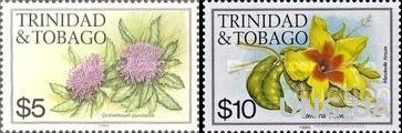 Тринидат и Тобаго 1985 флора цветы 2м колонии ** о