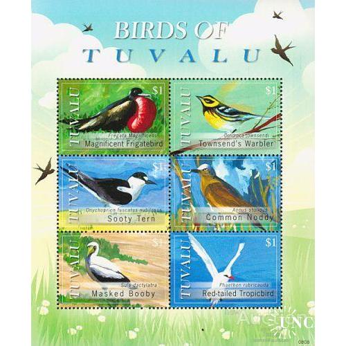 Тувалу 2008 птицы фауна ** о