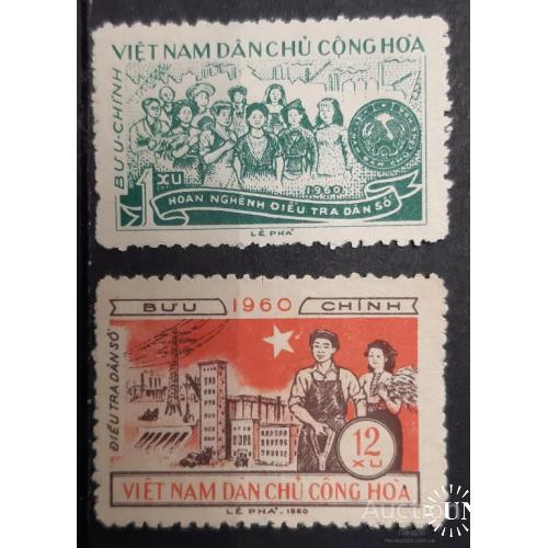 Вьетнам 1960 Нац. перепись населения ** о