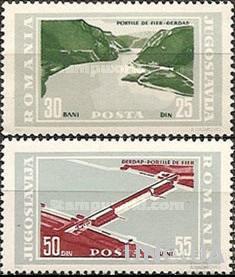 Югославия 1965 навигация флот плотина ГЭС дамба ** о