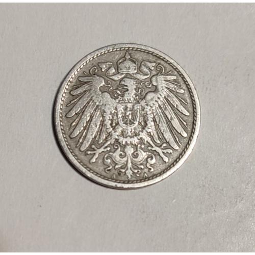 Германия империя 10 пфеннигов 1900 А