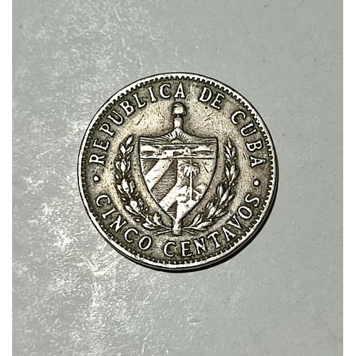 Куба 5 сентаво 1961 год