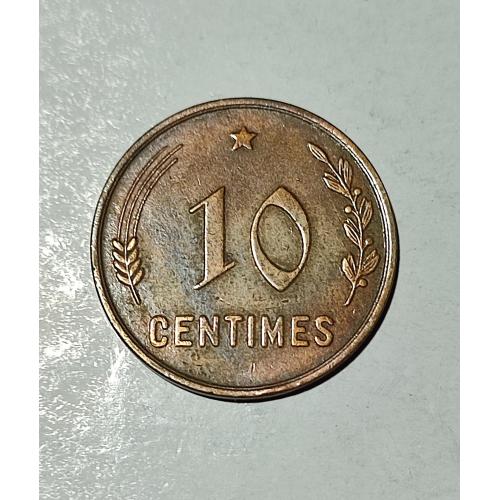 Люксембург 10 сантимов 1930 год