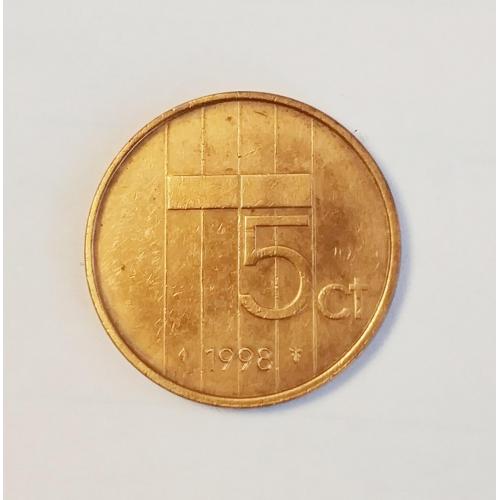 Нидерланды 5 центов 1998 год