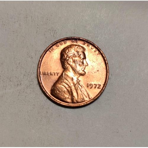 США 1 цент 1972 год