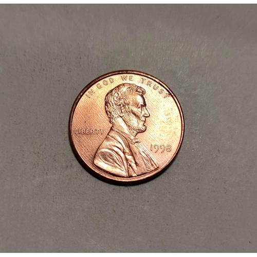 США 1 цент 1998 год