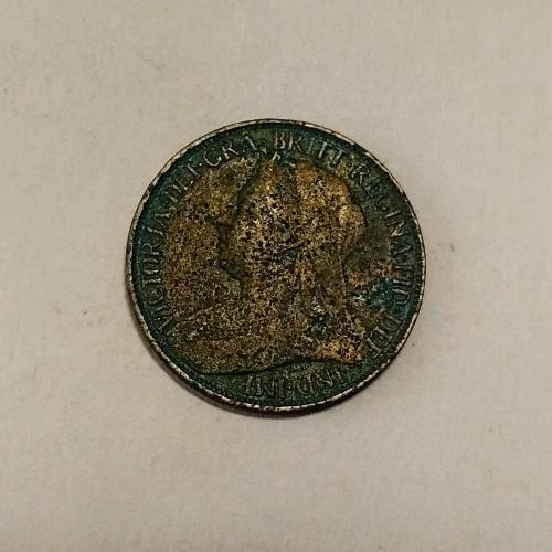 Великобритания 1 фартинг 1895 г. 