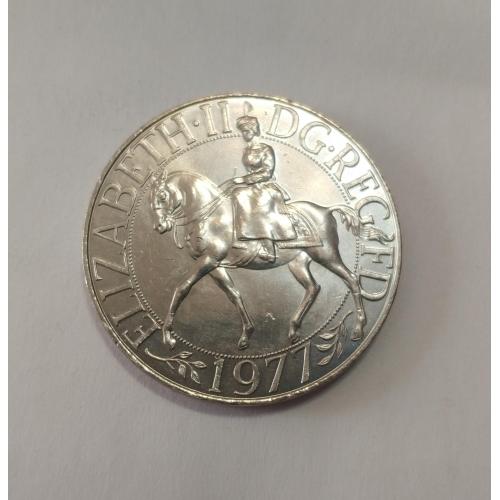 Великобритания 25 пенсов 1977 год