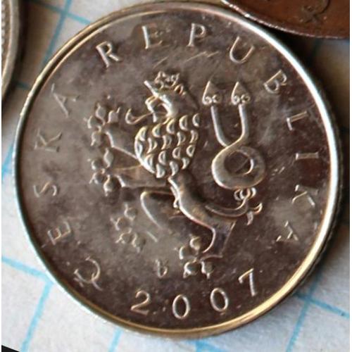 1 крона 2007 Чехія