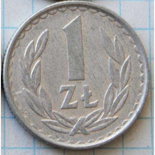 1 злотий 1985 (2 лот)