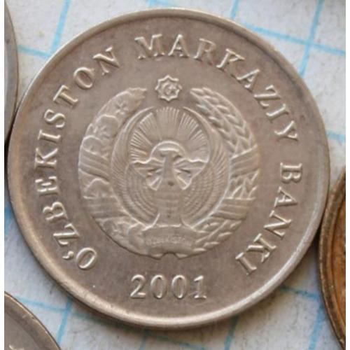 10 сумов 2001 Узбекистан