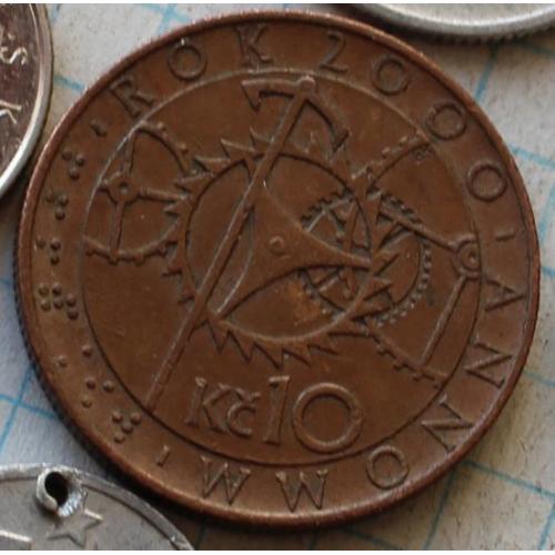 Чехия 10 крон 2000