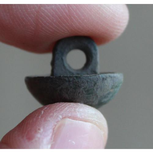 Гусарская мундирная пуговица. Литая.