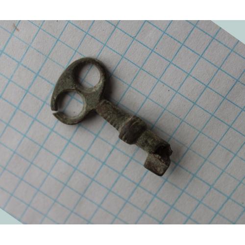 Старовинний бронзовий ключик 19 ст