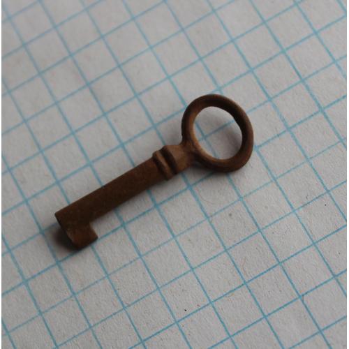 Старовинний мідний ключик 19 ст