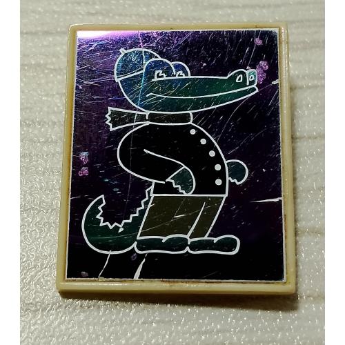 Значок крокодил гена