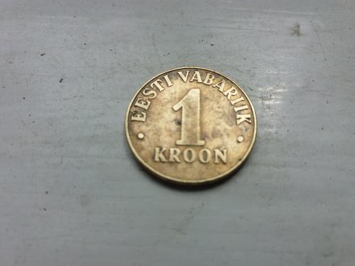 1 крона 1998 год Эстония