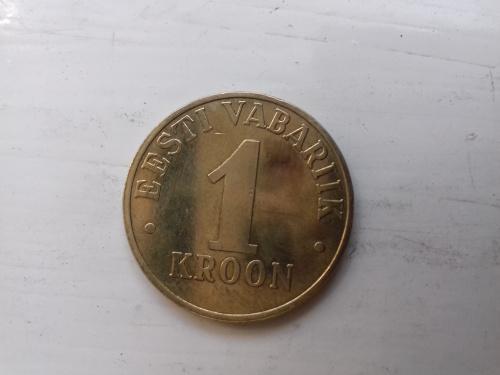 1 крона 2003 год Эстония