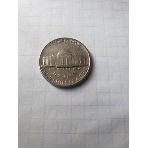 5 центов 1995 год США (P)